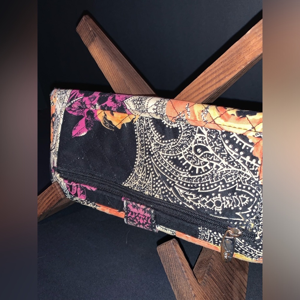 Vintage Marie foldable Wallet​, unique design inside/out does have ware - Picture 10 of 11